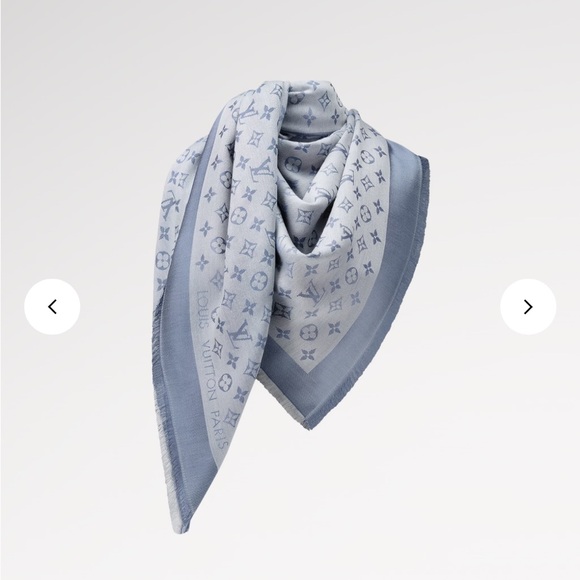 Louis Vuitton Denim Shawl - Picture 1 of 16